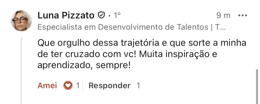 Depoimento de Luna Pizzato