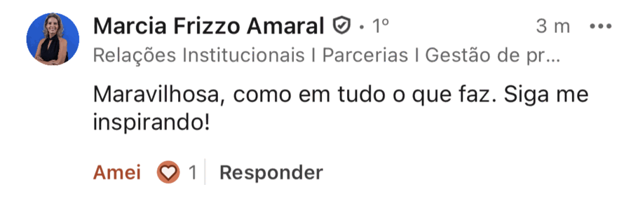 Depoimento de Marcia Frizzo Amaral
