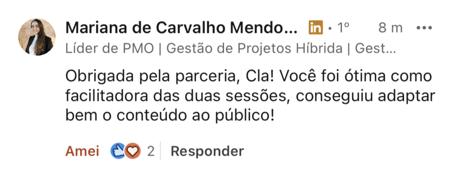 Depoimento de Mariana